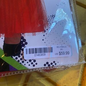 Brand New Adult Lydia Costume